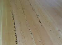 High Grade Doug Fir Flooring With Nail Marks