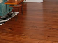Albuquerque Home Finished Knotty Pine Flooring