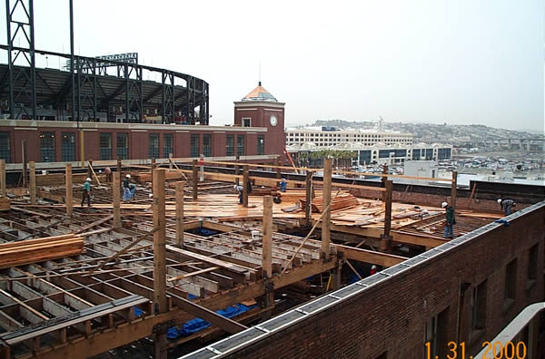 San Francisco Giants Building Constructed with Reclaimed Wood