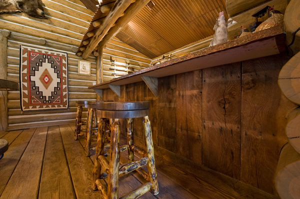 Wyoming Ranch Built With Reclaimed Wood Recycled Lumber Detail Image 10 - Reclaimed Wood Used in Commercial Construction
