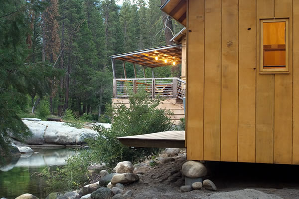 Photo 1 Yosemite Cabin Resoration by Sun Construction Oakhurst Ca with Reclaimed Wood Materials supplied by Crossroads Lumber North Fork Ca.