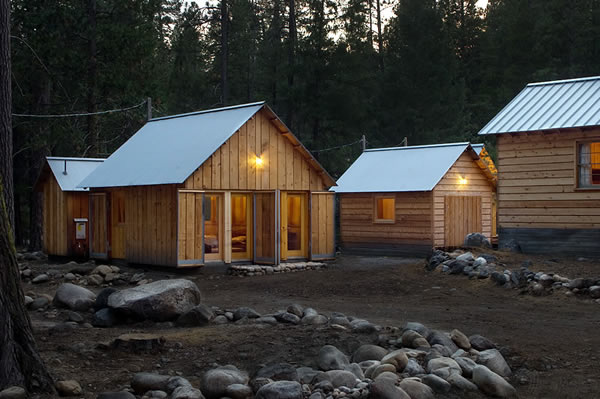 Photo 2 Yosemite Cabin Resoration by Sun Construction Oakhurst Ca with Reclaimed Wood Materials supplied by Crossroads Lumber North Fork Ca.