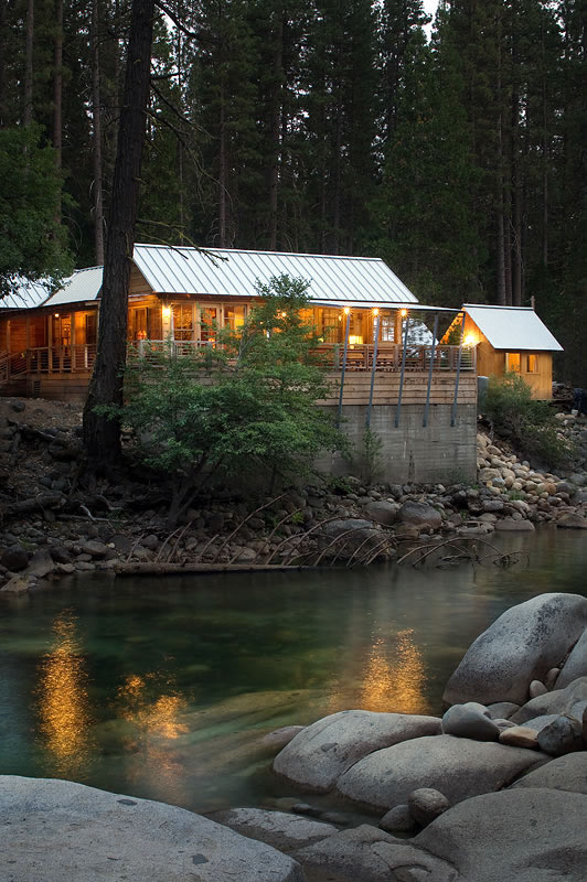 Photo 4 Yosemite Cabin Resoration by Sun Construction Oakhurst Ca with Reclaimed Wood Materials supplied by Crossroads Lumber North Fork Ca.