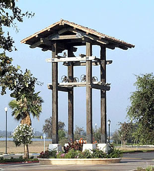 Canby Bell Tower Constructed with Antique Wood