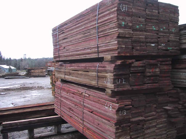 Old Redwood Barn Siding as Used in the Wyoming Guest Ranch