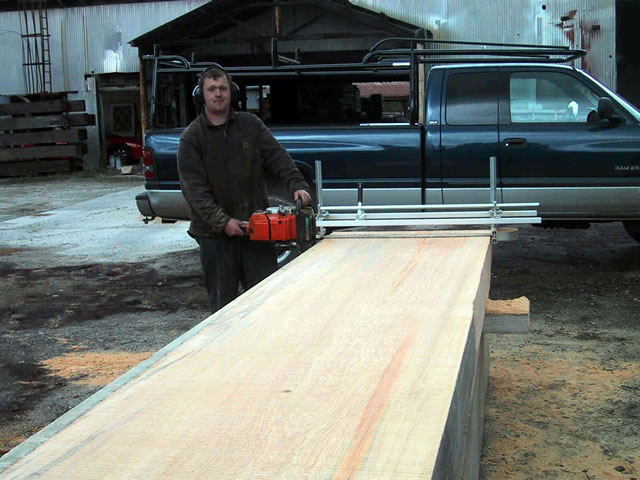 Sugar Pine Slab 3x36x16' Standing Dead