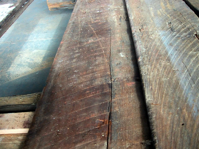 Circle Sawn Redwood