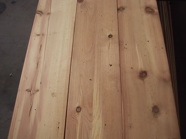 Remilled Ponderosa Pine Tongue and Groove