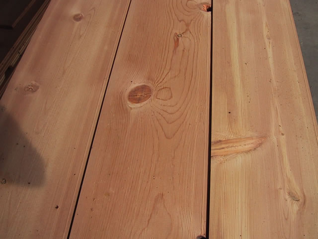 Unfinished Ponderosa Knotty Pine Reclaimed Flooring