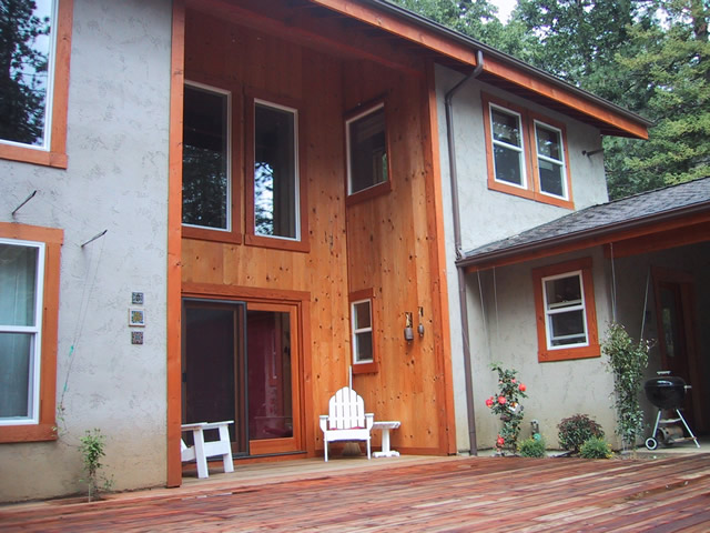 Western Hemlock Exterior Recycled Lumber Siding